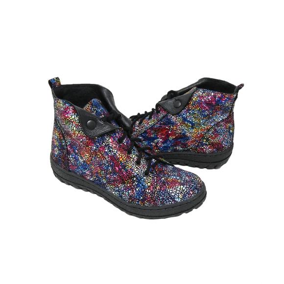 NEW V-ITALIA women's 1041 kiki shoe in multi - Picture 1 of 2